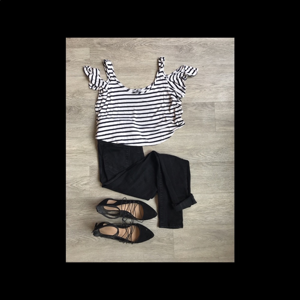 Striped Crop Top
